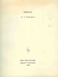 Physics by Roland Dishington